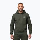 Felpa da uomo Pitbull Tape Parker Hooded old green