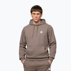 Felpa da uomo Pitbull Nugget Small Logo Hooded brown savana