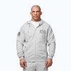 Felpa da uomo Pitbull Badger Hooded Zip grey/melange