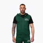 Felpa da uomo Pitbull Badger Hooded Vest Zip hunter green