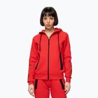 Felpa da donna Pitbull Explory Tape Hooded Zip fluo/red