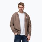 Felpa da uomo Pitbull Bloodline 2 Sweatshirt Zip Hooded brown savana