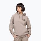 Felpa donna Pitbull Bullets & Blooms Hooded sand savana