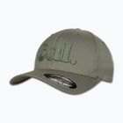Cappellino con visiera da uomo Pitbull Full Cap 3D Cal Flexfit Dusty Salvia green