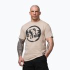 T-shirt da uomo Pitbull Palms ultra light sand logo
