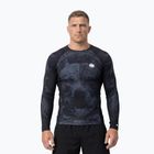 Rashguard a maniche lunghe da uomo Pitbull World Rashguard black