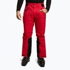 Pantaloni da sci da uomo 4F SPMN006 rosso scuro