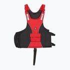 Gilet di assicurazione Aquarius nero/rosso