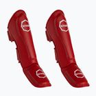 Protezioni per tibia e piede Octagon Kevlar rosso