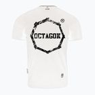 Maglietta Octagon Logo Smash bianca da uomo