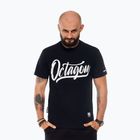 Maglietta Octagon Retro da uomo, nero