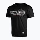 Maglietta da uomo nera della famiglia Octagon MMA