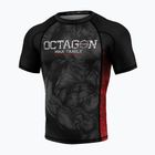 Rashguard Octagon Premium MMA Family nero/multicolore da uomo