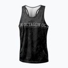 Canotta Octagon Geo Grunge nera da uomo