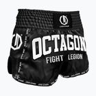 Pantaloncini da allenamento Octagon Kickboxing/Muay Thai Legion Fight Legion Premium black/white