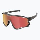 Occhiali da sole fotocromatici Tripout Force nero/rosso intelligente