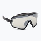 Occhiali da sole Tripout Infinity nero/argento scuro fotocromatico