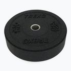 Peso paracolpi olimpico TREXO TRX-BMP020 20 kg nero