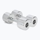 Manubri XTREXO cromati 2x12 kg argento