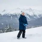 KADVA Skiro Jacket Jrb giacca da sci per bambini blu navy