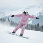 Pantaloni da sci per bambini KADVA Skiro Pants rosa