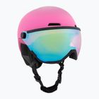 Casco da sci per bambini ATTABO Avens 2.0 Jr Visor pink