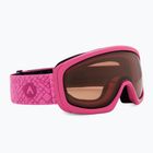 Maschera da sci per bambini ATTABO Apik Jr Anti-Fog pink