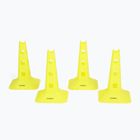 Set di coni OneTeam TRFTB03 HG4 4 pezzi giallo