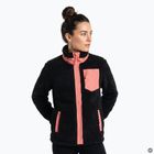 Felpa in pile da donna KADVA Rodvik WMNS nera