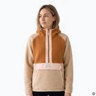 Felpa in pile da donna KADVA RODIA WMNS beige