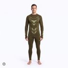 Completo intimo termico da uomo KADVA Alpinestep Thermo SH Light Plus Set Green