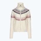 Maglione da donna Woolcano SWT1092 Kremowy/Granatowy