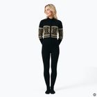 Tuta intera da donna Woolcano SWT1095 Czarny/Kremowy