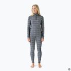 Completo di biancheria termica da donna Woolcano SET1121 Granatowy