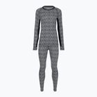 Completo di biancheria termica da donna Woolcano SET1109 Granatowy