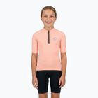 Maglietta da ciclismo per bambini ATTABO TEVRA JR con zip corta rosa