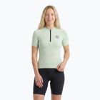 Maglietta da ciclismo donna ATTABO TEVRA con zip corta menta