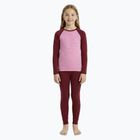 Set intimo termico per bambini WOOLCANO Merino SET0982 purple