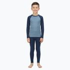 Set intimo termico per bambini WOOLCANO Merino SET0982 blue