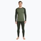 Set intimo termico da uomo WOOLCANO termoaktywna Merino SET0978 khaki