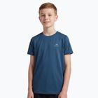 Maglietta da trekking per bambini KADVA TrailCore traspirante blu navy