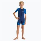 Muta da surf per bambini AQUASTIC in neoprene 1.5 mm WAVEY blue