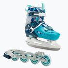 Pattini in linea per bambini ATTABO Flashled regolabili blu