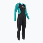 Muta da nuoto da donna AQUASTIC Wavey LG WMNS 2 mm nero/menta