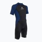 Muta da nuoto da uomo AQUASTIC Wavey 2 mm nero/blu