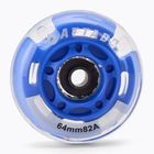 LED HUMBAKA Ruote lampeggianti 64 mm 4 pz. bianco