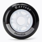 ATTABO Ruote Rollerblade 84 mm 4 pz. nero