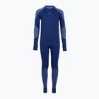 Completo di biancheria termica per bambini KADVA Frosty Jrb Set senza cuciture blu navy