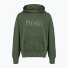 Felpa con cappuccio PROSTO Mizo da uomo, verde