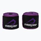 Bende da boxe Overlord elastiche 350 cm viola